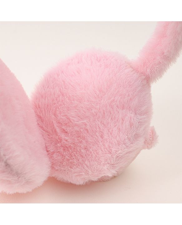 Babyhug Ear Muffs with Unicorn Design - Light Pink