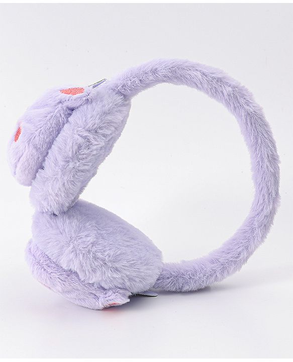 Babyhug Ear Muffs with Unicorn Design - Light Pink