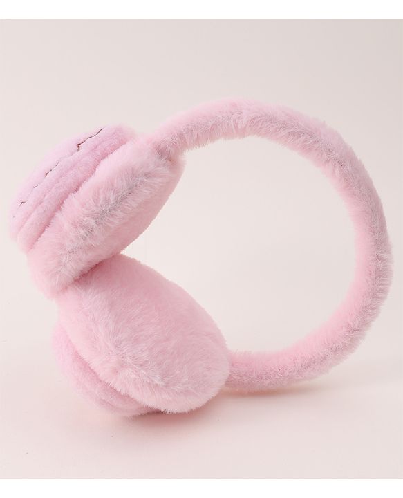 Babyhug Ear Muffs with Dino Design - Pink