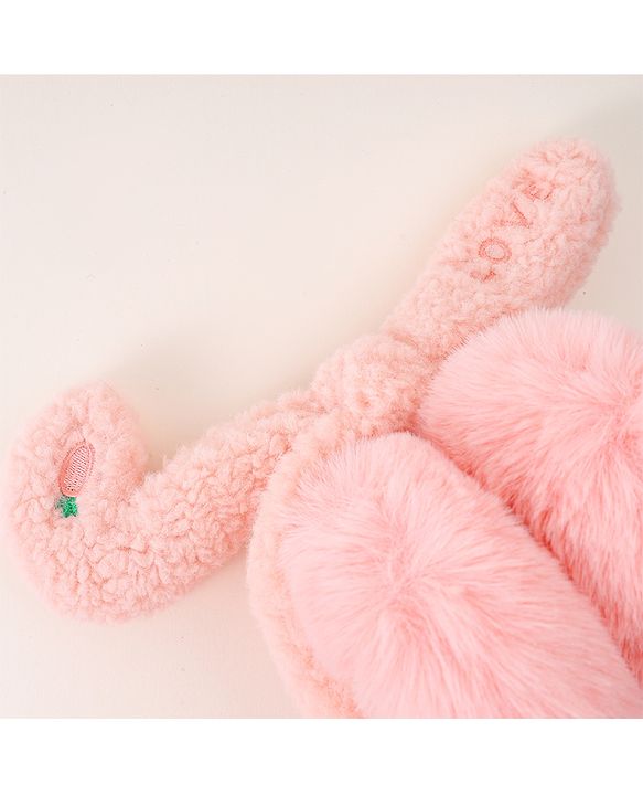 Babyhug Ear Muffs with Ear Applique - Pink