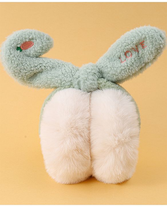 Babyhug Ear Muffs with Ear Applique - Pink