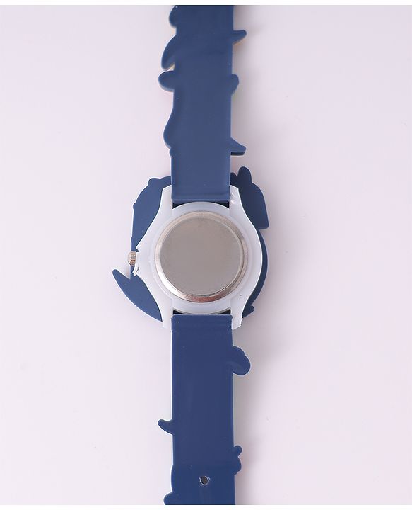 Babyhug Free Size Dino Analog Watch - Blue