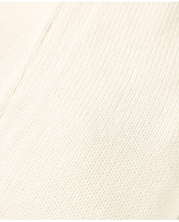Babyhug Sweater Knit Solid Color Footed Woollen Bootie Leggings - White