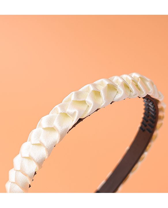 Pine Kids Braid Shape Hair Band - Beige