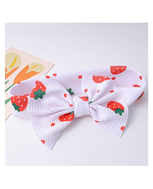 Babyhug Headbands With Bow & Floral Applique Pack Of 3 - Pink