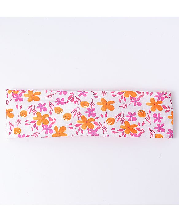 Babyhug Bow Applique Headbands Pack of 3 - Multicolor