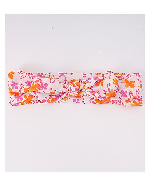 Babyhug Headbands with Knot Detailing Pack of 2 - Multicolor