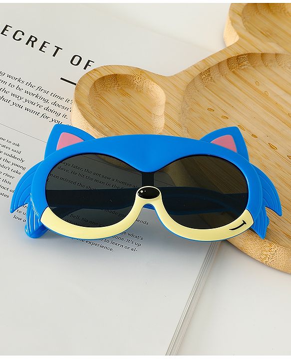 Babyhug Sonic Hedgehog Theme Free Size Sunglasses - Blue