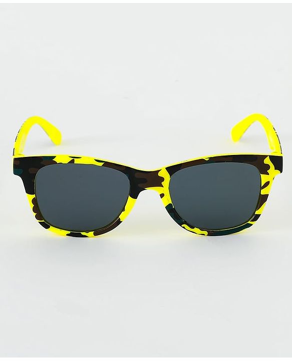 Pine Kids Sunglasses with Solid Nose Pad - Yellow