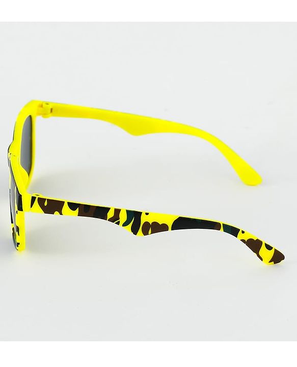 Pine Kids Sunglasses with Solid Nose Pad - Yellow