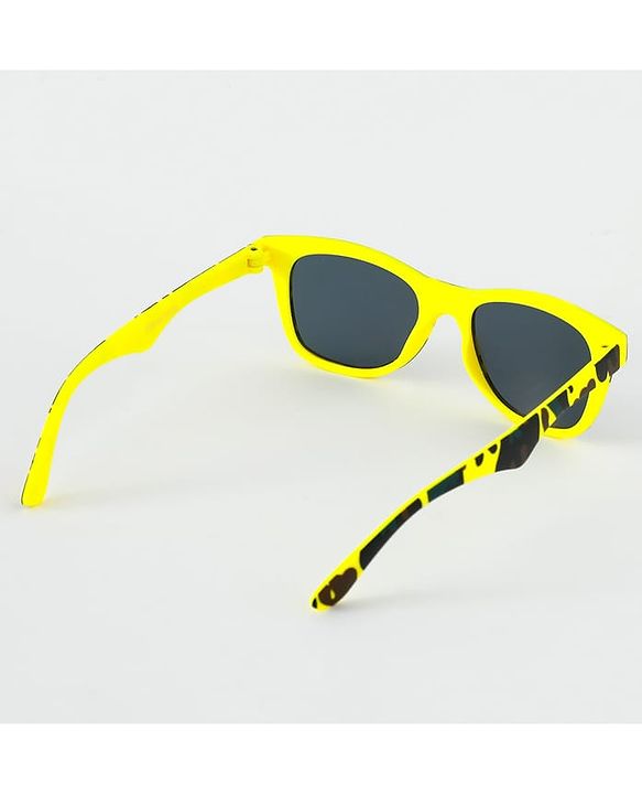 Pine Kids Sunglasses with Solid Nose Pad - Yellow
