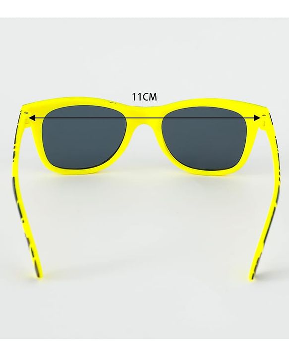 Pine Kids Sunglasses with Solid Nose Pad - Yellow