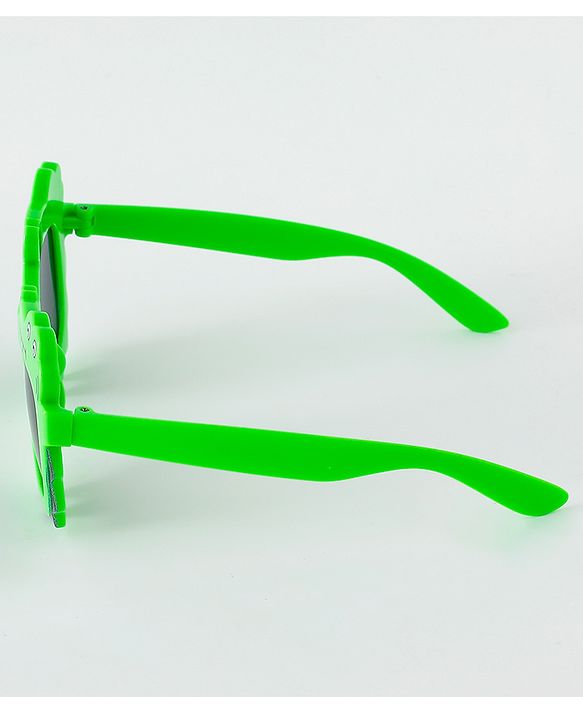 Babyhug Free Size Crocodile Shape Sunglasses - Green