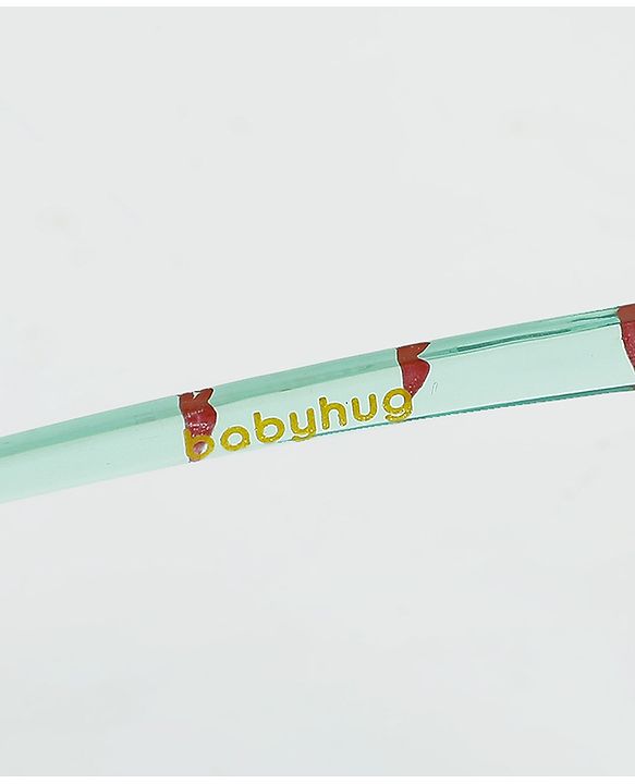Babyhug Free Size Heart Shape Sunglasses - Green
