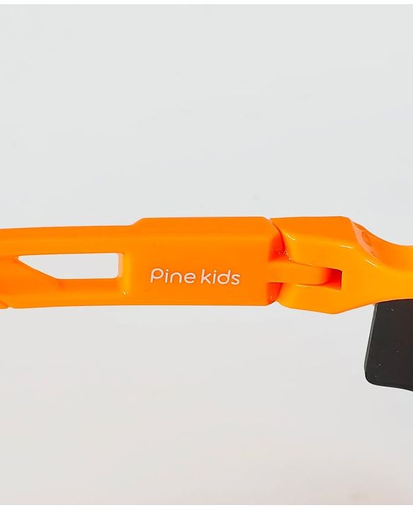 Pine Kids Sunglasses with Comfortable Nose Pad - Orange