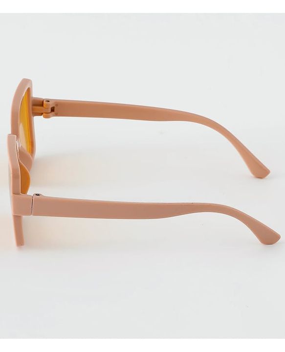 Pine Kids Sunglasses with Comfortable Nose Pad - Brown