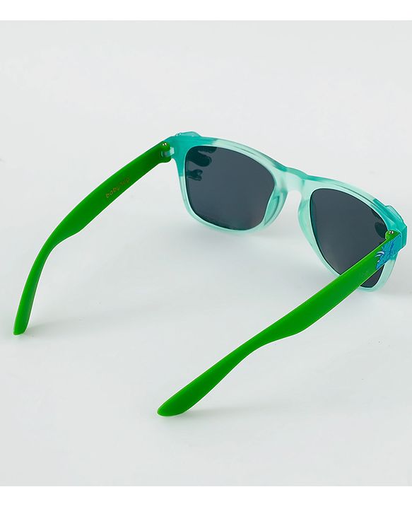 Babyhug Free Size Dino Applique Sunglasses - Green