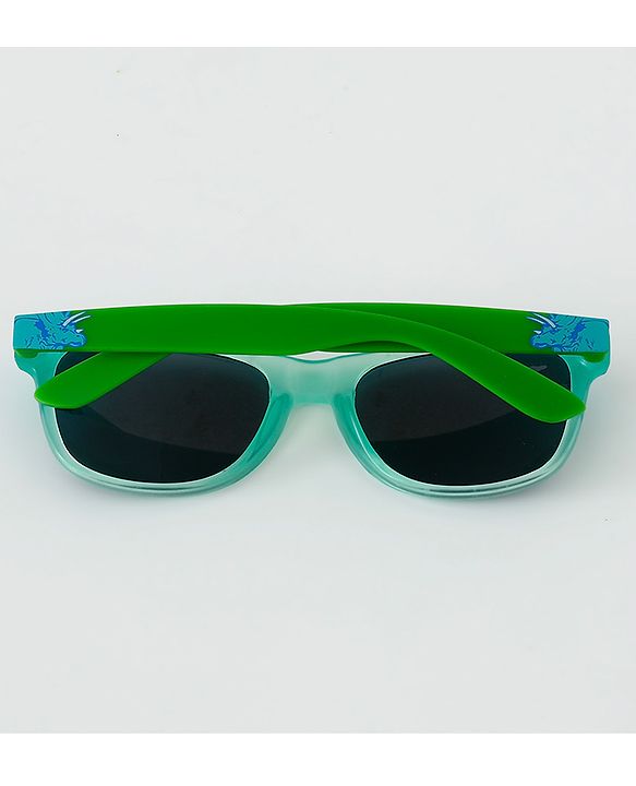 Babyhug Free Size Dino Applique Sunglasses - Green