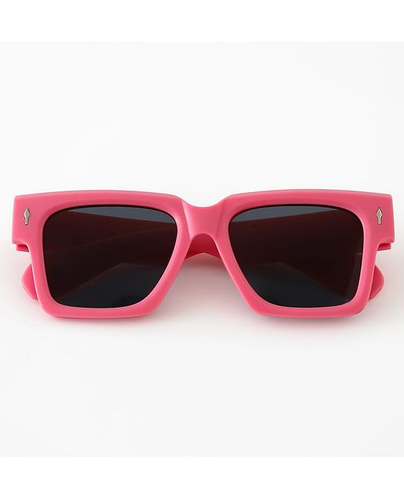 Pine Kids Free Size Sunglasses with Chunky Frame - Dark Pink