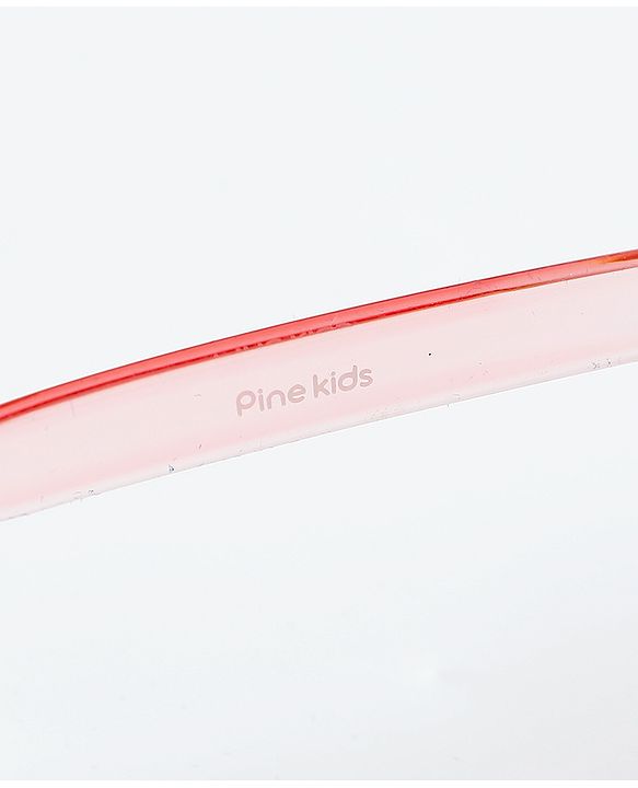 Pine Kids Cat Eye Sunglasses with Shimmer Detail - Baby Pink