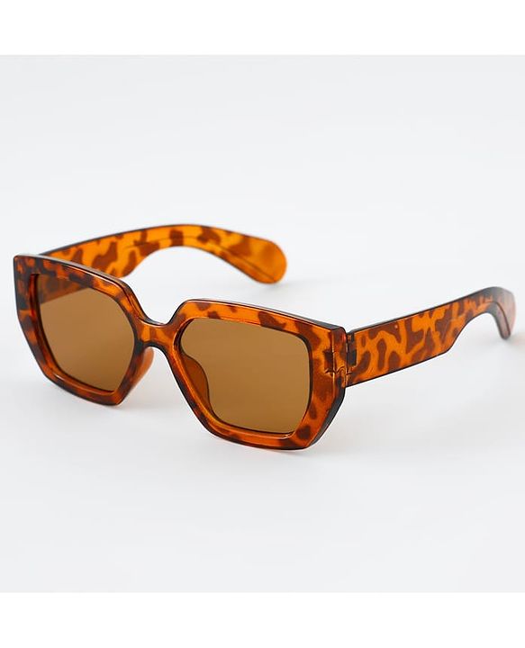 Pine Kids Full Rim Sunglasses - Brown
