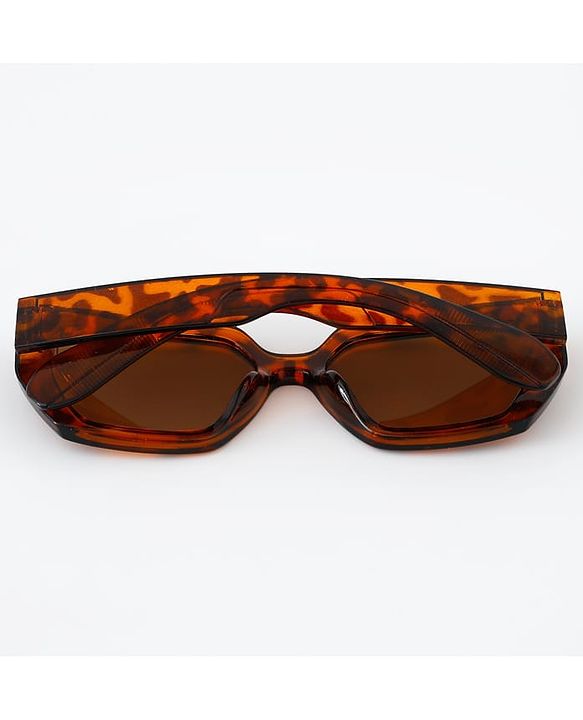 Pine Kids Full Rim Sunglasses - Brown