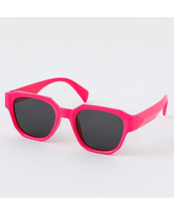 Pine Kids Full Rim Sunglasses - Dark Pink