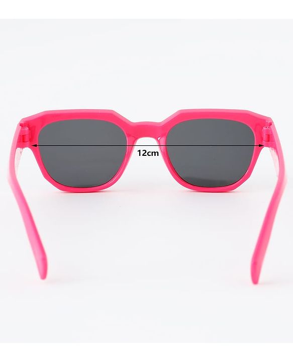 Pine Kids Full Rim Sunglasses - Dark Pink