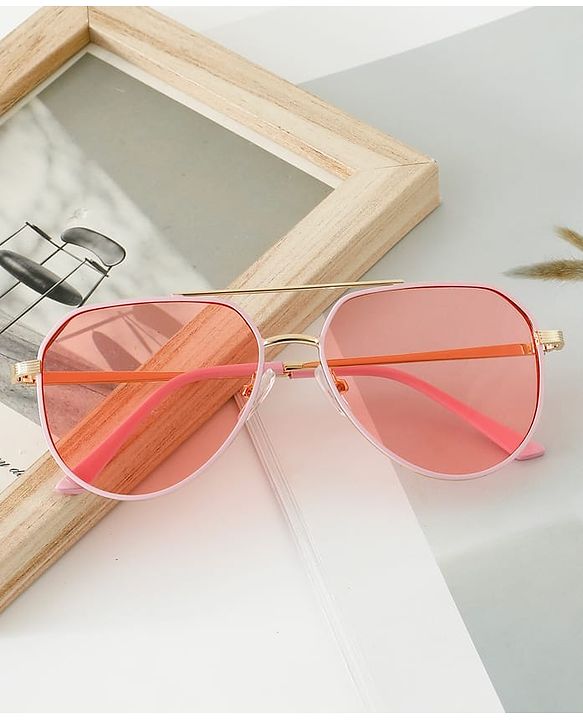 Pine Kids Aviator Sunglasses - Pink