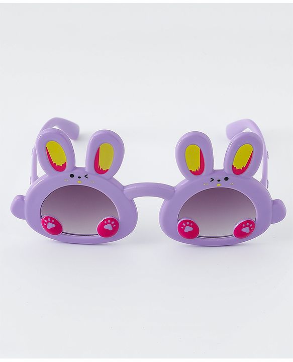 Babyhug Sunglasses With Bunny Shape - Purple