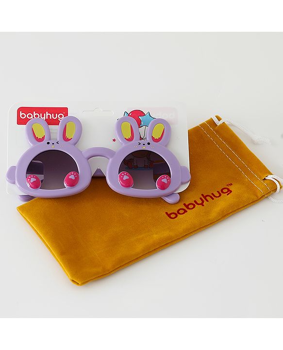 Babyhug Sunglasses With Bunny Shape - Purple