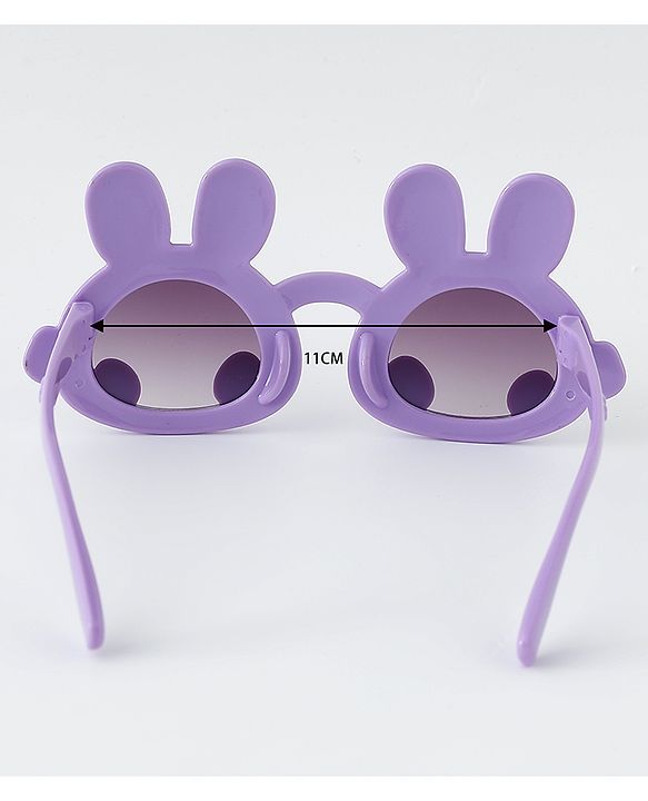 Babyhug Sunglasses With Bunny Shape - Purple