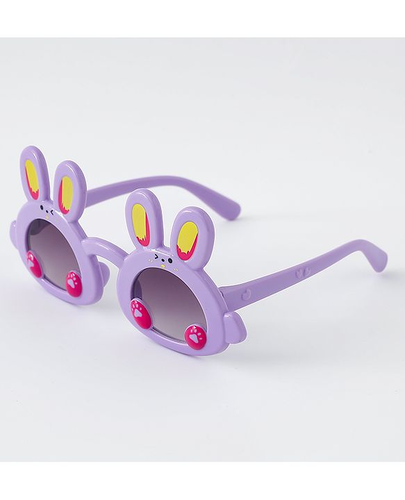 Babyhug Sunglasses With Bunny Shape - Purple