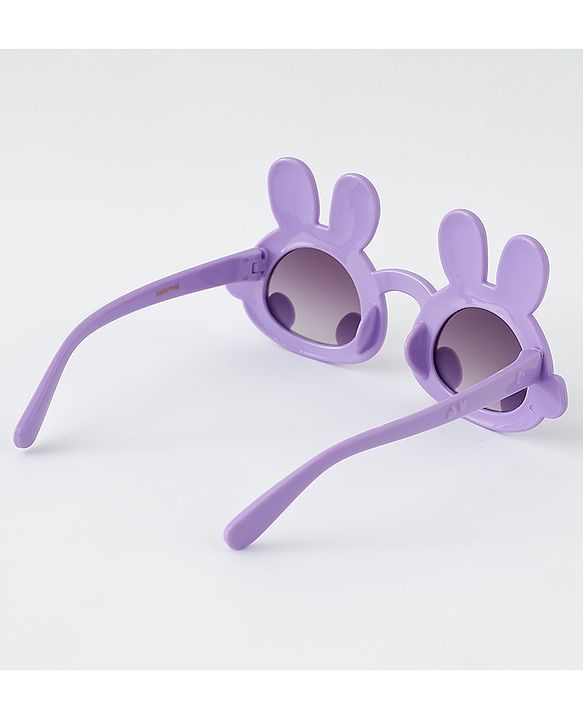 Babyhug Sunglasses With Bunny Shape - Purple