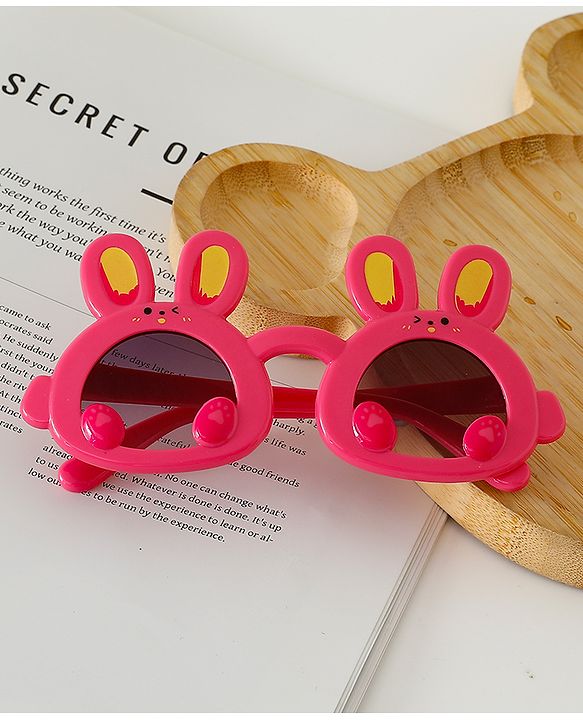 Babyhug Sunglasses With Bunny Shape - Purple
