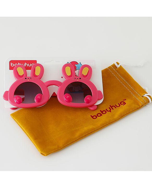 Babyhug Sunglasses With Bunny Shape - Purple