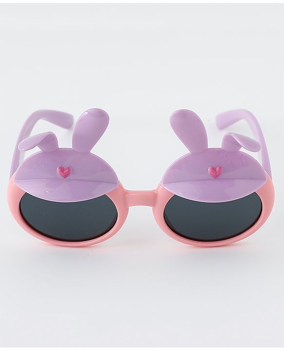 Babyhug Sunglasses with Bunny Ear Applique - Pink
