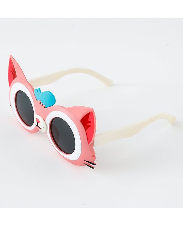 Babyhug Kitty Shaped Sunglasses - Pink