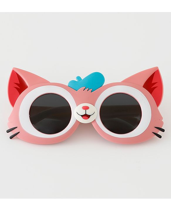 Babyhug Kitty Shaped Sunglasses - Pink