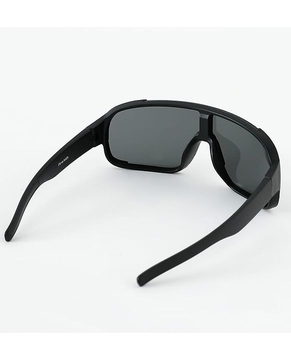 Pine Kids Sunglasses with Comfortable Nose Pad - Black