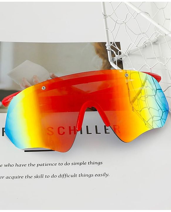 Pine Kids Sunglasses with Comfortable Nose Pad - Red