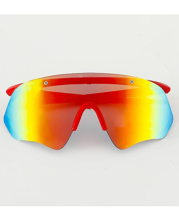 Pine Kids Sunglasses with Comfortable Nose Pad - Red