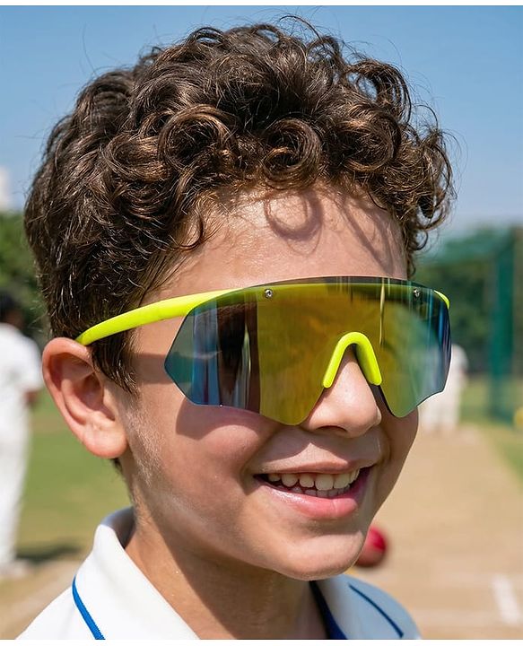 Pine Kids Sunglasses with Comfortable Nose Pad - Red