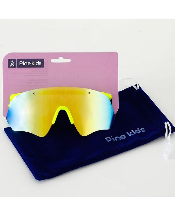 Pine Kids Sunglasses with Comfortable Nose Pad - Red