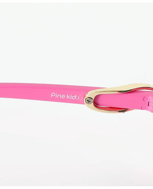 Pine Kids Sunglasses with Comfortable Nose Pad - Fuchsia
