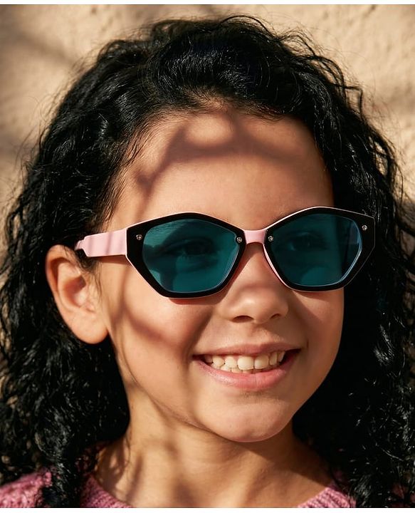 Pine Kids Sunglasses with Comfortable Nose Pad - Pink