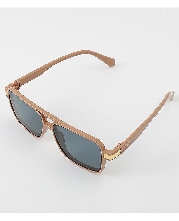 Babyhug Rectangle Shaped Sunglasses - Brown