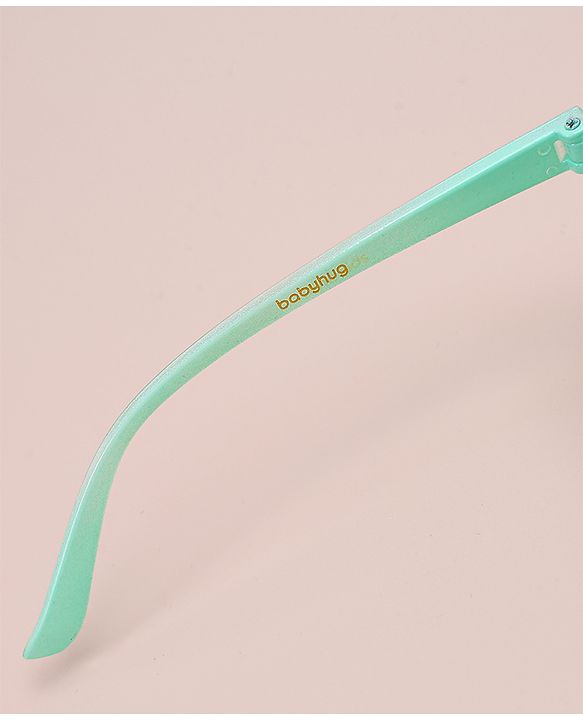 Babyhug Polka Dot Printed Sunglasses - Sea Green