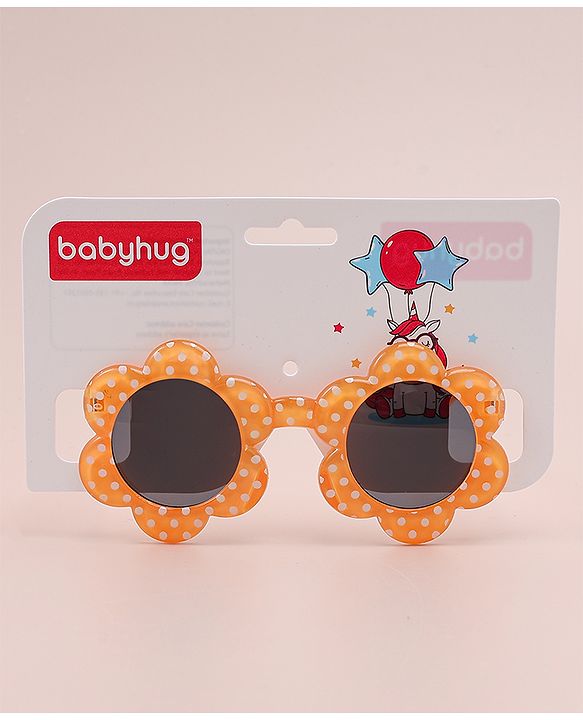 Babyhug Polka Dot Printed Sunglasses - Sea Green