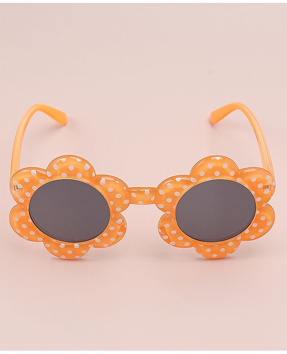 Babyhug Polka Dot Printed Sunglasses - Sea Green